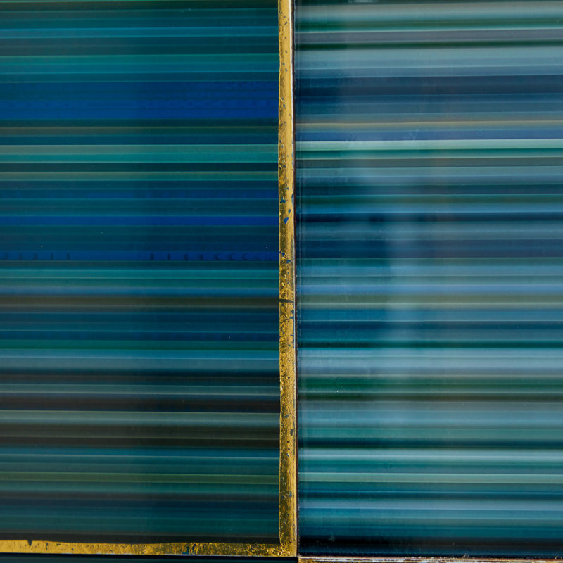 Décoration murale abstraite en bois
