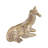 Decorative Resin Giraffe Figurine - Elegant Polyresin Animal Statue for Modern Decor