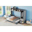 Lit escamotable double avec placard et tiroirs-1434315819-1434315820