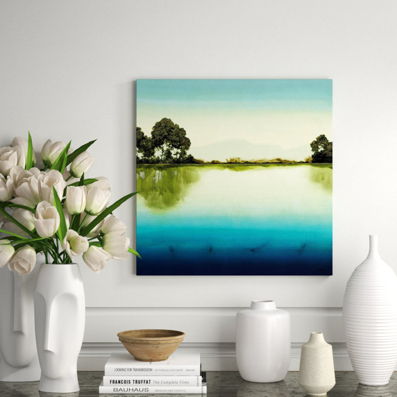 Azure Lake Print by Chelsea Art Studio, 54" H x 54" W, Outdoor