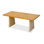 Light yellow Rectangular Solid Wood desks