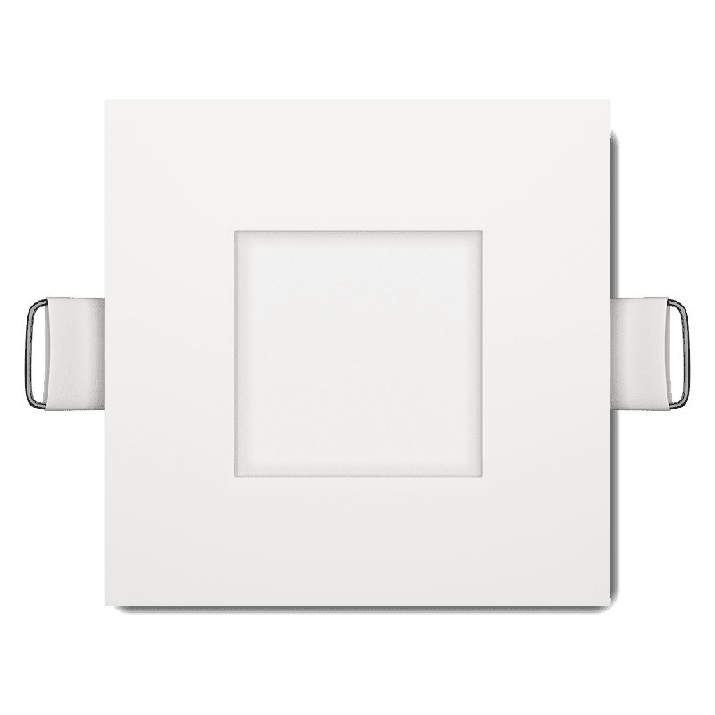1.67'' Selectable Color Temperature 8 Watt Dimmable Air-Tight IC Rated LED Canless Recessed Lighting Kit