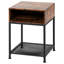 Ensemble de tables de bout avec rangement