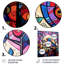 Vitrail oiseau chantant sur une branche Pop Art - impression d'art mural oiseau-1037508864-1037508876