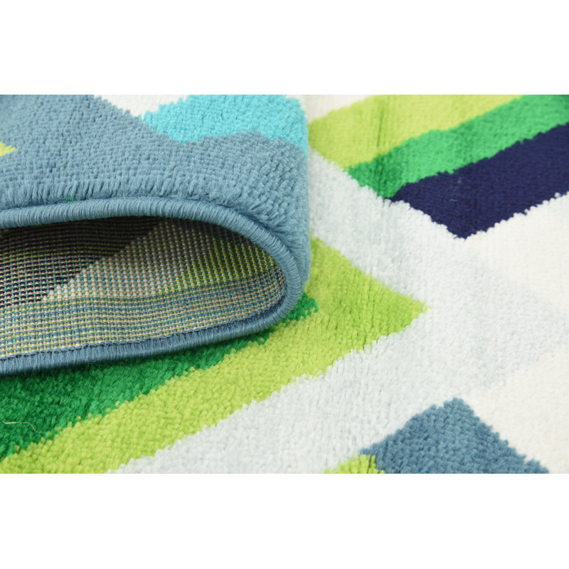 Tapis bleu Danoush, Rectangle 8 pi x 10 pi