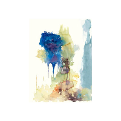«Blue Splash» par Elle Youngstrom - peinture