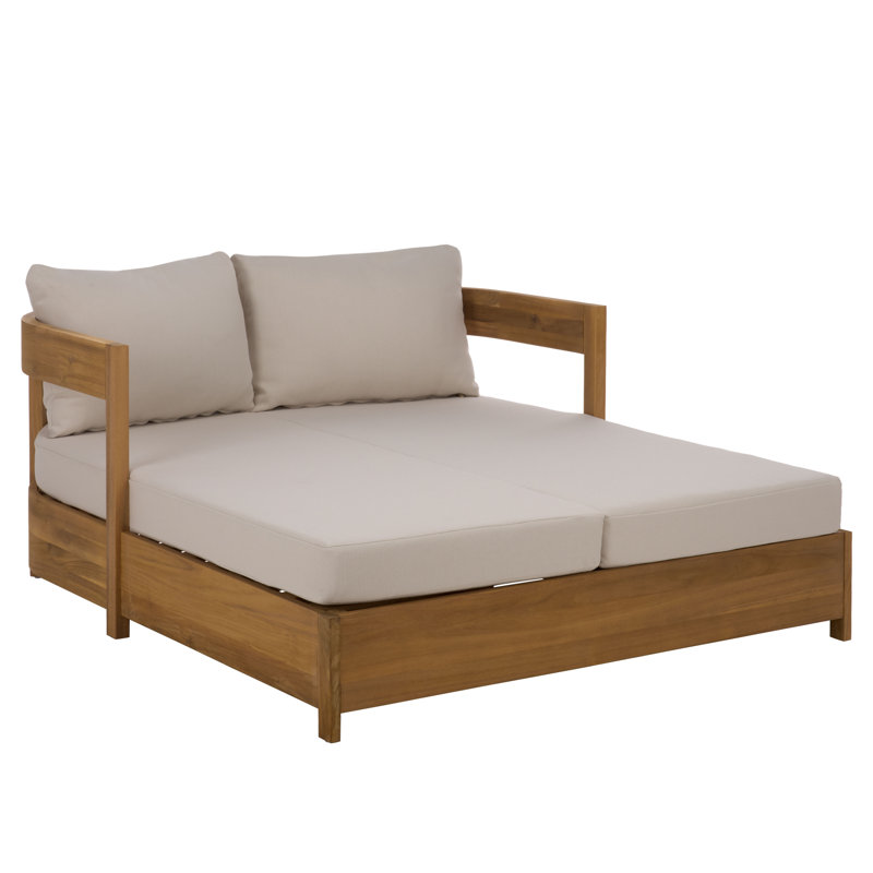 Kento Daybed, Ivory, Oak