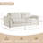 87" Upholstered Modern Sofa-340684529
