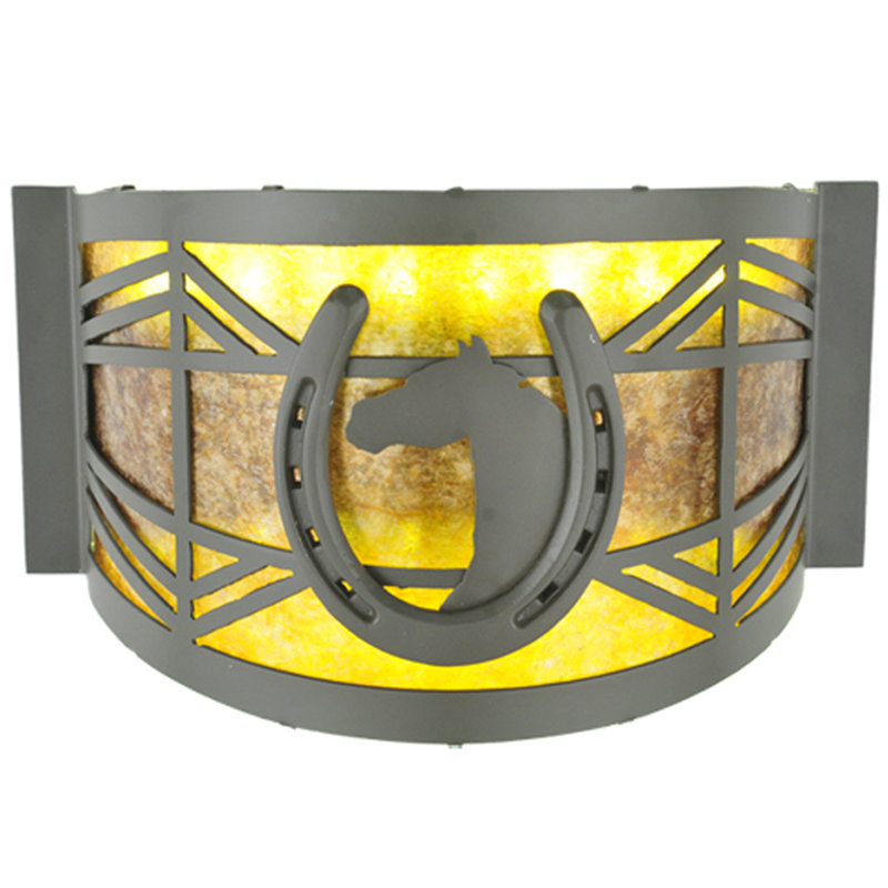 Plafonnier encastré 1 lumière Horseshoe