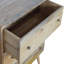 Abingt Solid Wood 70cm W 3 - Drawer Chest of Drawers-86281536