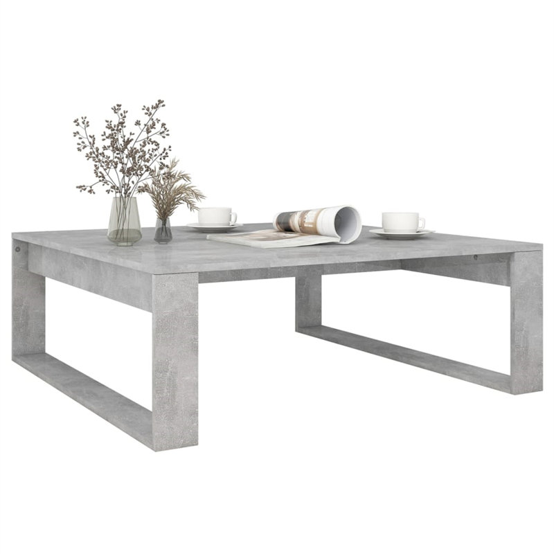 Goddord Sled Coffee Table, Concrete Grey