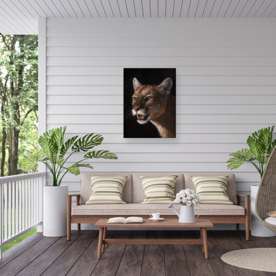 David Stribbling Cougar Outdoor  Canvas