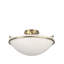 Simple Lines Bowl Semi Flush Mount-1961141924-1961141971-1961141983
