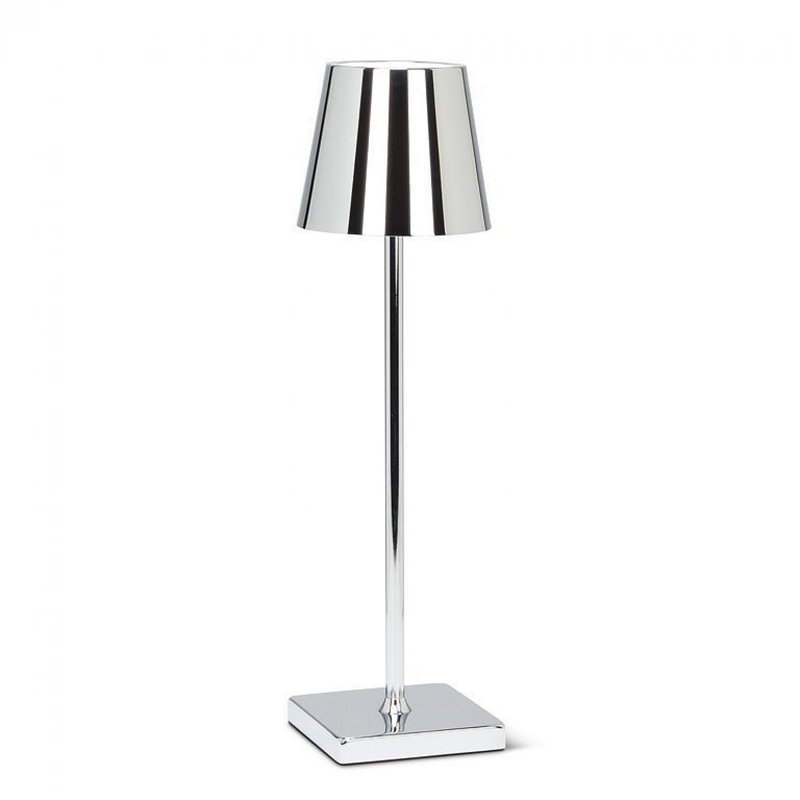 Pinter Metal USB Desk Lamp, Chrome