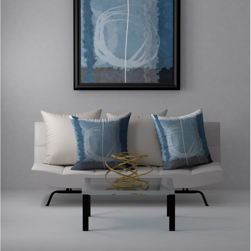  Housse et insert de coussin carré Totally Delicate, 18" x 18"