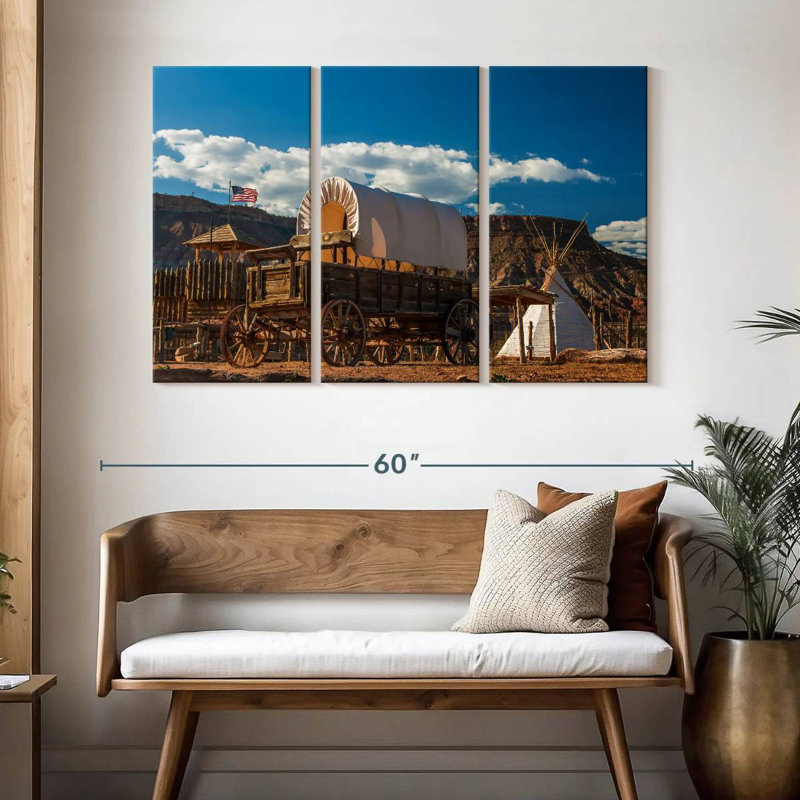 Lelar Prairie Schooner, 32" H x 50" W