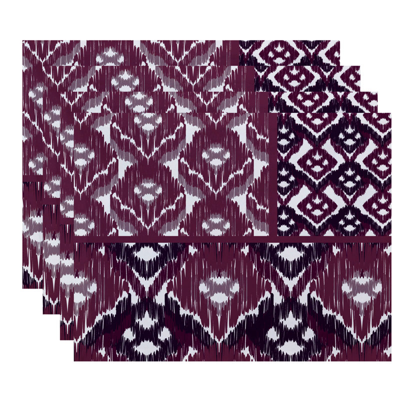 Ensemble de napperons 4 pièces Groth, Violet