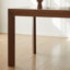 Ensemble de table de salle à manger simple et confortable en bois massif-107149541-107149539