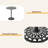 Cast Aluminium 35'' ROUND BAR TABLE,MODERN DESIGN