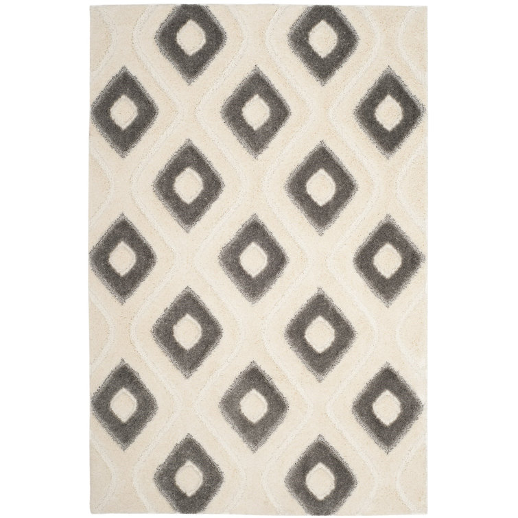 Ashburnham Olympia Shag Performance Geometric Rug