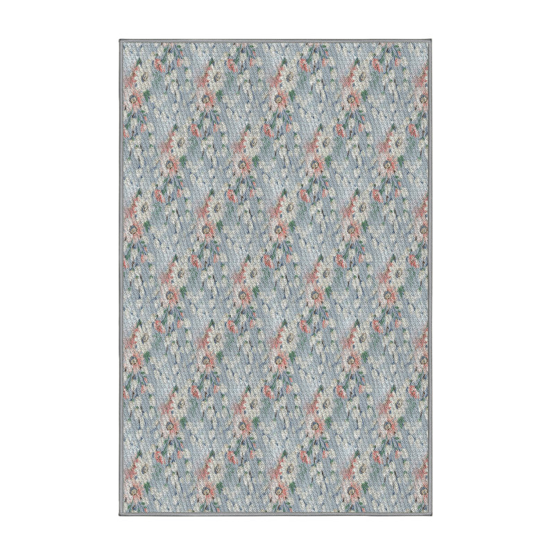 Tapis gris Akram, Rectangle 5 pi x 7 pi