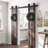 Sliding Standard Double Barn Door Hardware Kit-49603017