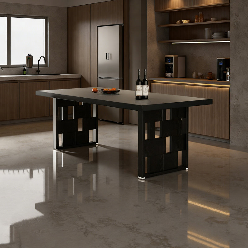 Stylish and Elegant Dining Table, 29.52"H x 55.11"L x 31.49"W