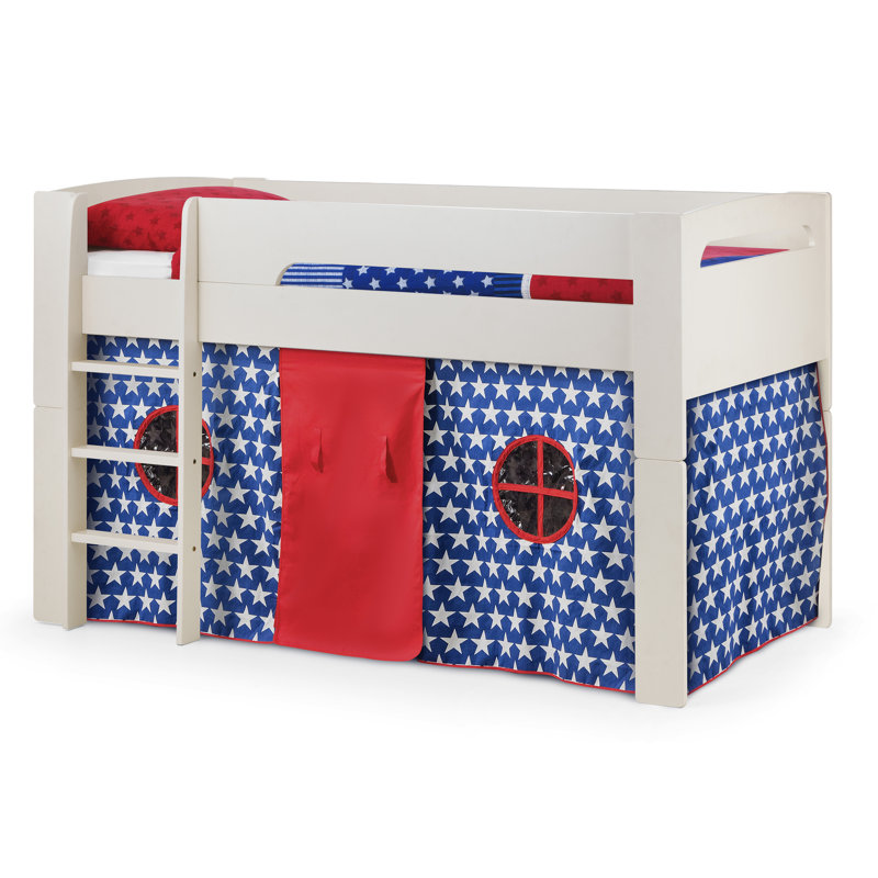 Lilianna Hashtag Home 97cm W x 181cm D Indoor Cotton Pop-Up Play Tent, Blue/Red