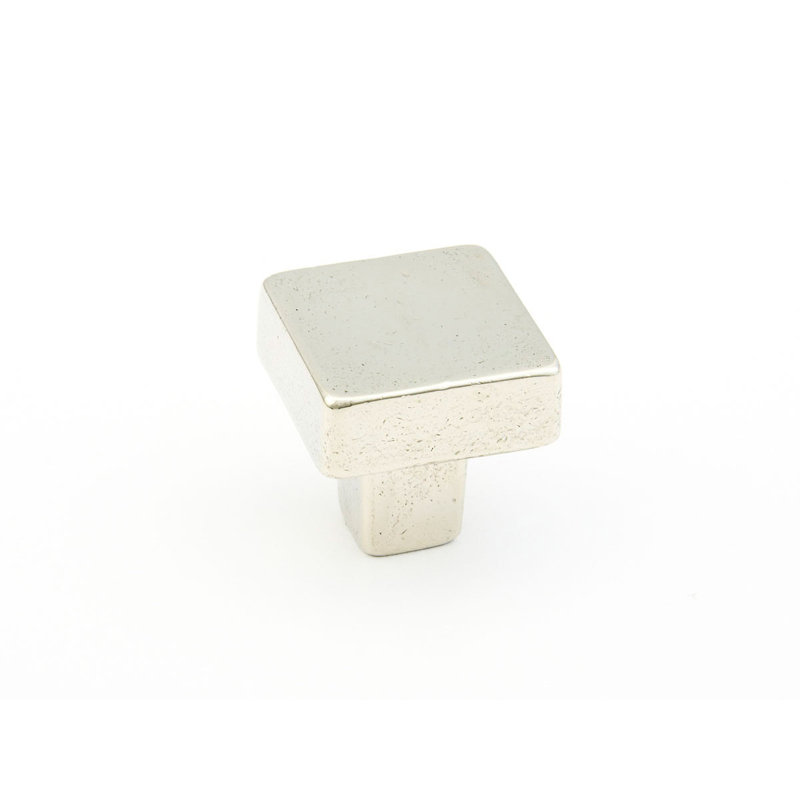 Poignée d'armoire Schaub Vinci 1-1 / 4 po, Bronze blanc poli