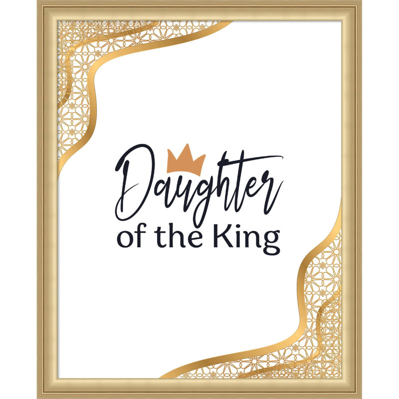 «Daughter of the King» par Alva Jumath, reproduction d'art sur toile encadrée