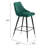 Mayarose Counter Stool Green-837282486-837282489