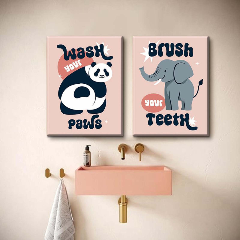 2 Piece Wrapped Canvas Print