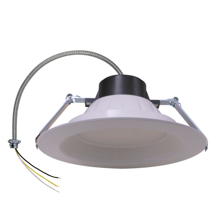 8'' Selectable Canless Commercial Downlight Dimmable LED Recessed Lighting Kit