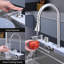 Robinet rétractable à simple cuve d'évier de cuisine 304 30 "x 18" Whale Waterfall Bonde en acier inoxydable avec accessoires de lave-vaisselle