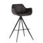 Tabouret de bar Owen - gris ville-34280071-37165177