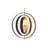 Pearl 1 - Light Bronze/Gold Geometric Pendant