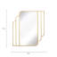 Abygayle Iron Rectangle Mirror