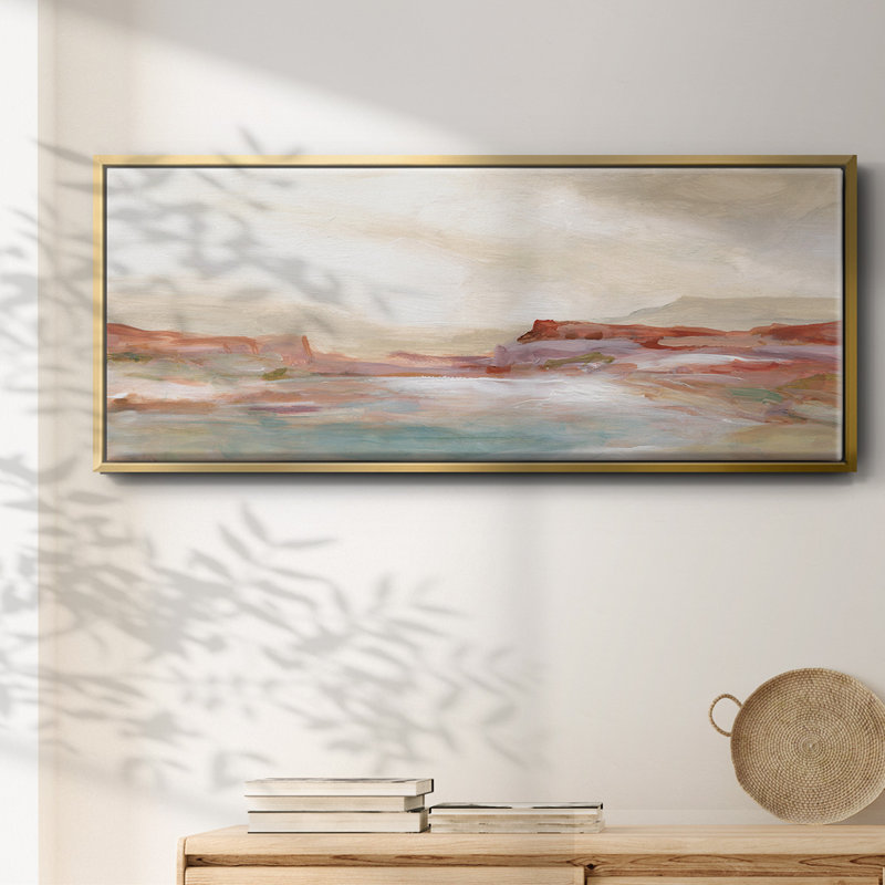 Twilight Desert Mirage - toile encadrée