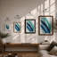 Gestural Flow Abstract - Print-1324833010-1324833009