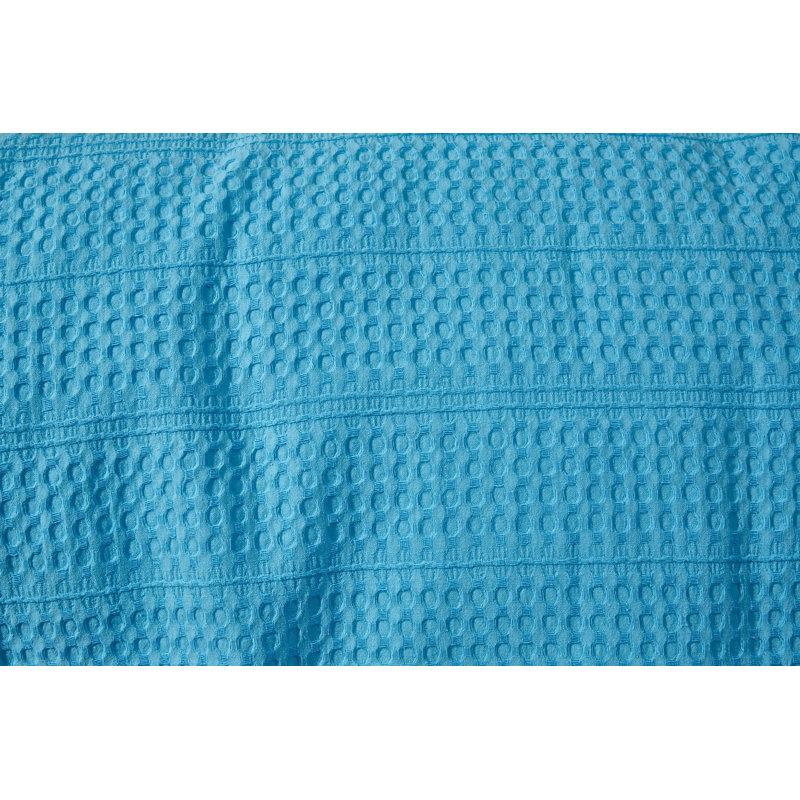 Couvre-lit / couvre-lit 100% coton Damaris, Turquoise