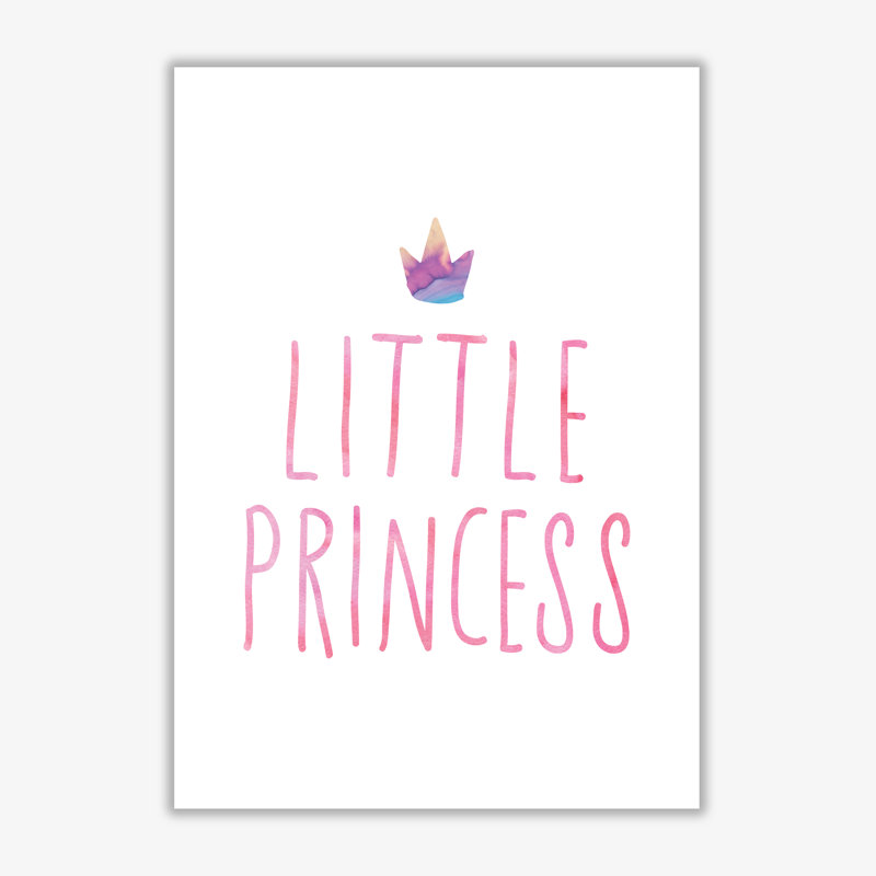 Little Princess - Painting, No Frame, 85 cm H x 60 cm W x 1 cm D