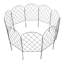 Briggette 42cm H x 31cm W Metal Fencing with 10 Panel(s) Included