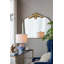 Miroir arqué de décoration murale avec cadre en métal pour une durabilité durable et un décor de maison traditionnel-1978930219