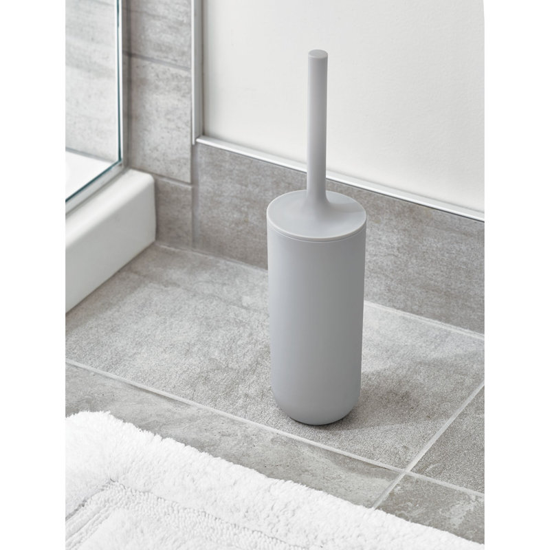 Brosse et support pour salle de bain iDesign - Parfait pour les salles d'eau ou les salles de bain principales et d'invités
