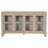 Feli Sliding Door Dining Sideboard Server Weathered Mango