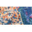 Abstract Washable Rug - Living Room Bedroom Large Area Rug Indoor Farmhouse Stain Resistant Carpet Non-Slip Machine Washable Distressed Soft Room Decor Colorful/Multi-1400120793
