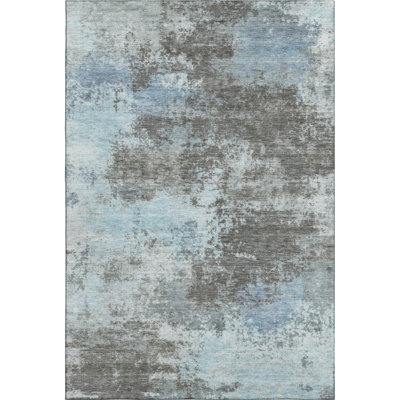 Premium Machine Washable Mayfield AMF2065 Abstract Rug