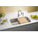 Lustertone 32.48" L x 18.142" W Double Basin Undermount Kitchen Sink