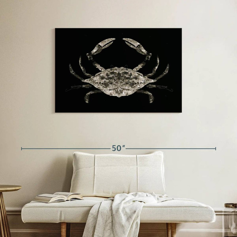 Coastal Crab I, 26" H x 39" W