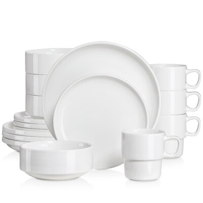 Masquerade 16 Piece Dinnerware Set Service for 4 -  LOVECASA, LC-KDS-13